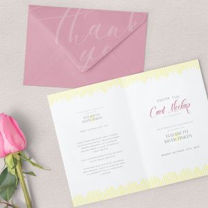 Rose Letter Envelope